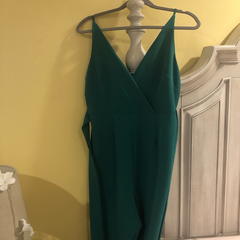 ASOS green jumpsuit!